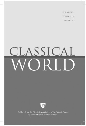 Cover image of Classical World: A Quarterly Journal on Antiquity